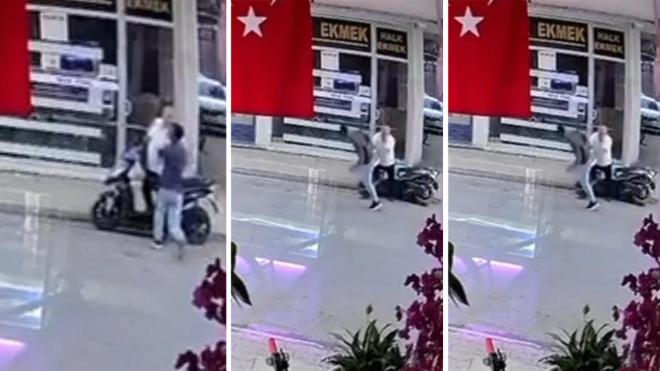 Kumluca'da Saldırı ve İlginç Teslimiyet Anı