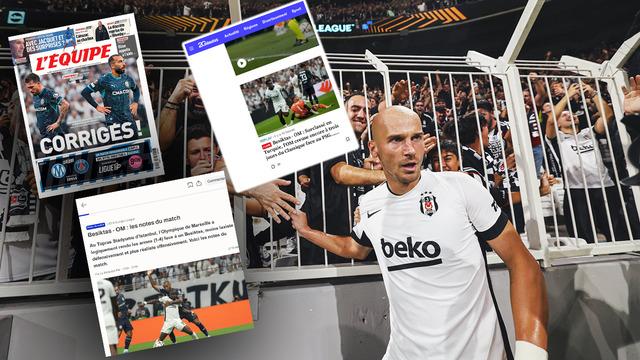 Beşiktaş'ın Marsilya Zaferi Fransa Medyasında Geniş Yankı Buldu