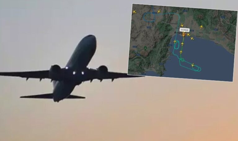 Antalya'da fırtına: Uçaklar havalimanına inemedi – Son Dakika Türkiye Haberleri