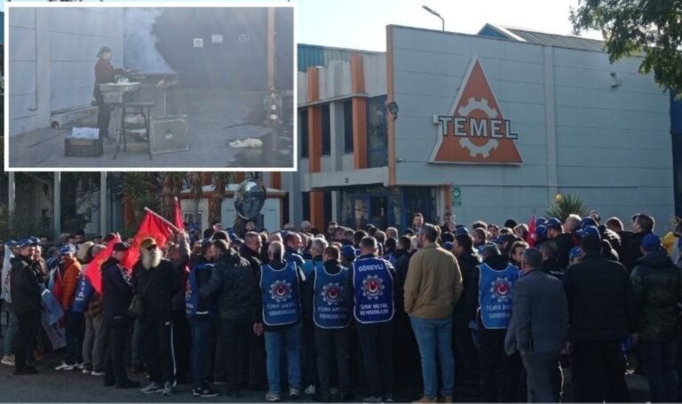 Patron grevci işçinin önünde mangal yaktı – Son Dakika Türkiye, Cumhuriyet’in Ege Haberleri